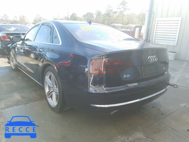 2012 AUDI A8 QUATTRO WAUAVAFD7CN008185 image 2