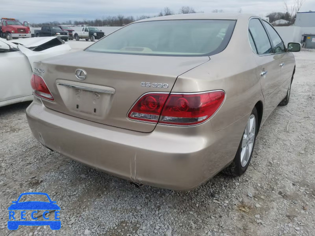 2005 LEXUS ES330 JTHBA30G655142432 image 3