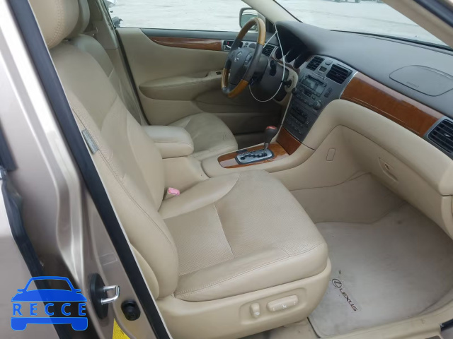 2005 LEXUS ES330 JTHBA30G655142432 image 4