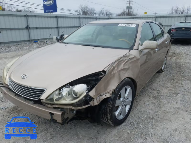 2005 LEXUS ES330 JTHBA30G655142432 image 8