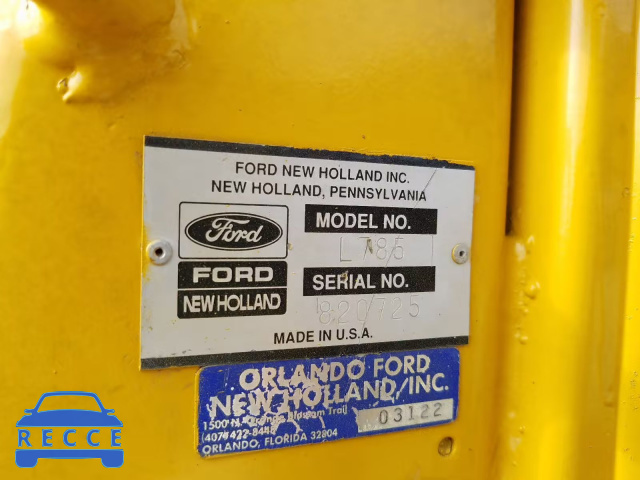 1999 FORD NEWHOLLAND B20725 image 9