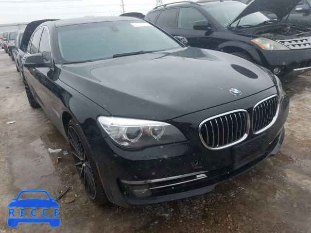 2013 BMW 740 LXI WBAYF4C59DD281517 зображення 0