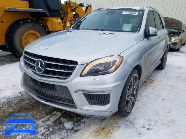 2012 MERCEDES-BENZ ML 63 AMG 4JGDA7EB0CA047394 зображення 1