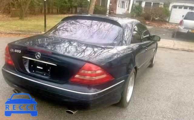 2001 MERCEDES-BENZ CL 600 WDBPJ78JX1A016735 image 3