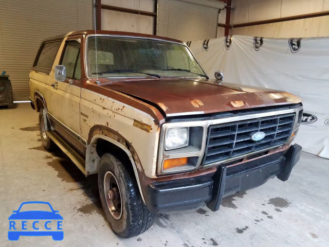 1983 FORD BRONCO U10 1FMDU15F2DLA37219 image 0