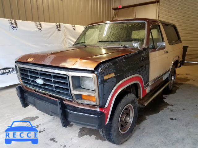 1983 FORD BRONCO U10 1FMDU15F2DLA37219 image 1