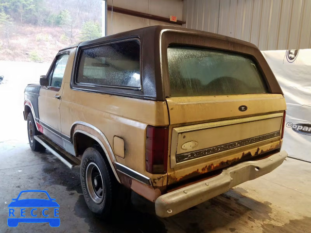 1983 FORD BRONCO U10 1FMDU15F2DLA37219 image 2