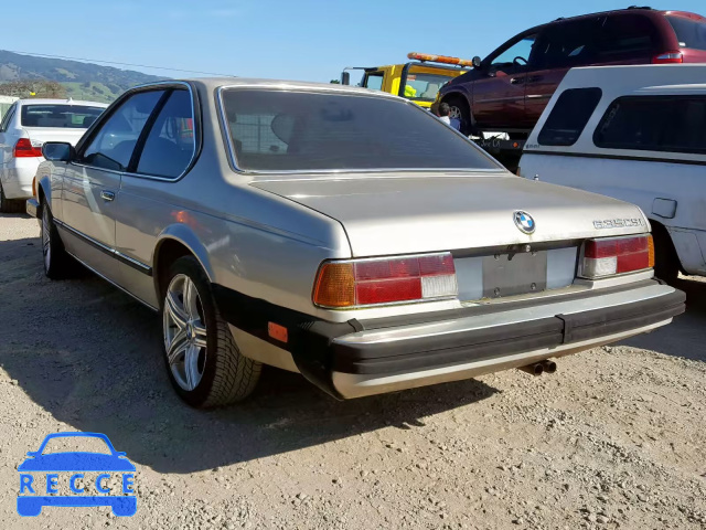1985 BMW 635 CSI WBAEC740XF0606203 image 2
