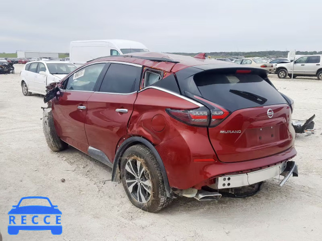 2020 NISSAN MURANO SV 5N1AZ2BJXLN106342 зображення 2