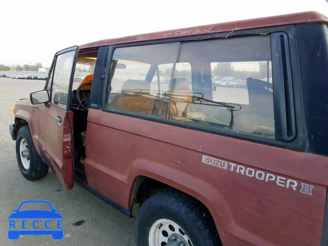 1986 ISUZU TROOPER II JAACH15L1G5422653 зображення 8