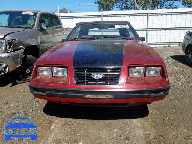 1984 FORD MUSTANG GL 1FABP27M5EF150592 image 9