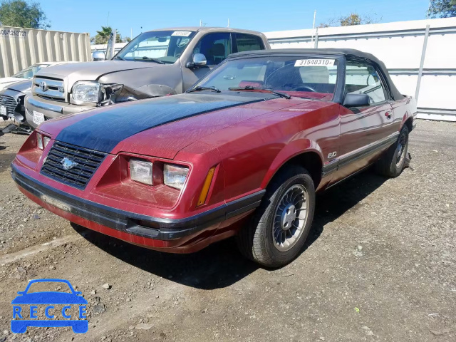 1984 FORD MUSTANG GL 1FABP27M5EF150592 image 1