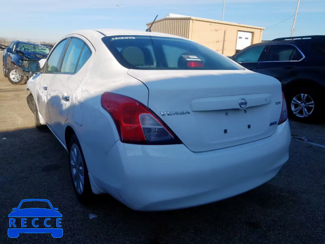 2012 NISSAN VERSA SV 3N1CN7AP5CL897653 image 2