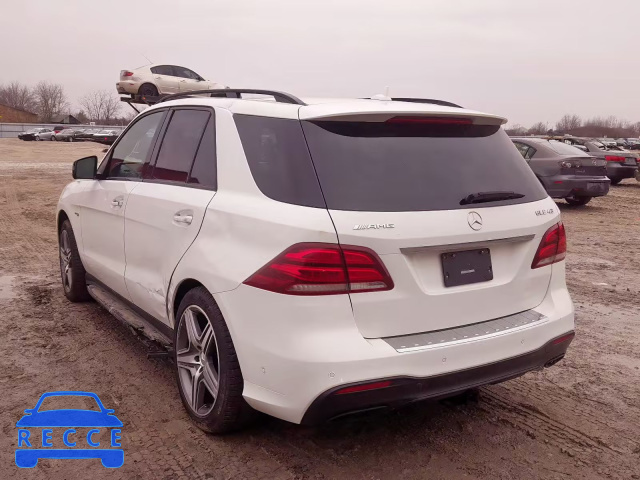 2017 MERCEDES-BENZ GLE 43 AMG 4JGDA6EB9HA818856 image 2