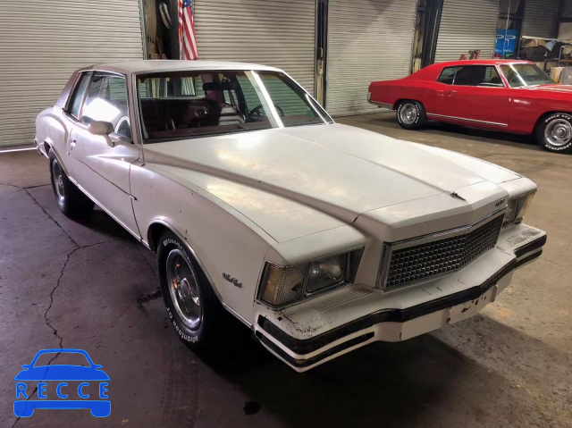 1978 CHEVROLET MONTECARLO 1Z37U8Z477006 Bild 0