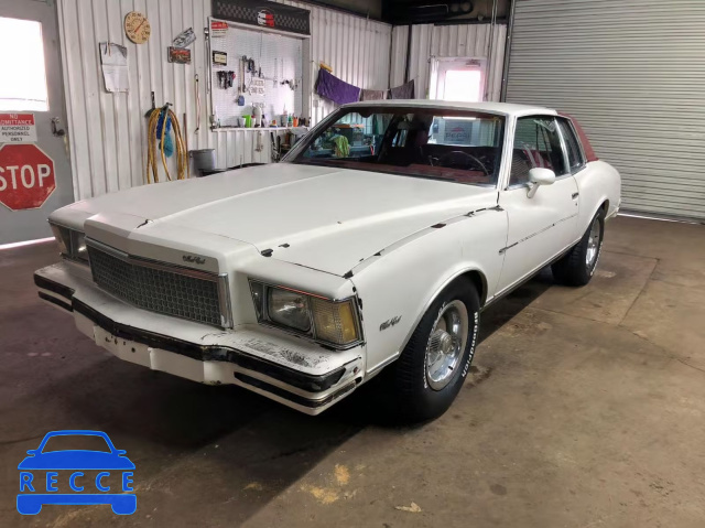 1978 CHEVROLET MONTECARLO 1Z37U8Z477006 image 1