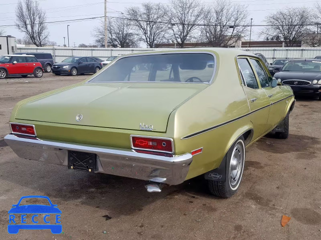 1971 CHEVROLET NOVA 113691W131727 Bild 3