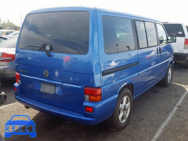 2002 VOLKSWAGEN EUROVAN GL WV2KB47012H021560 зображення 3