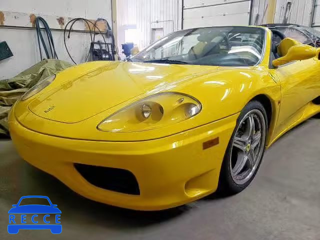 2004 FERRARI 360 SPIDER ZFFYT53A440135758 image 1