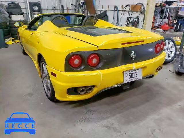 2004 FERRARI 360 SPIDER ZFFYT53A440135758 Bild 2