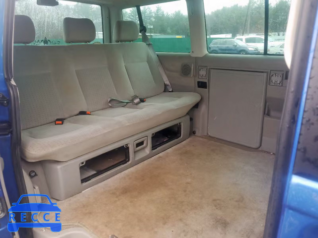 2000 VOLKSWAGEN EUROVAN MV WV2MH4705YH077355 зображення 5