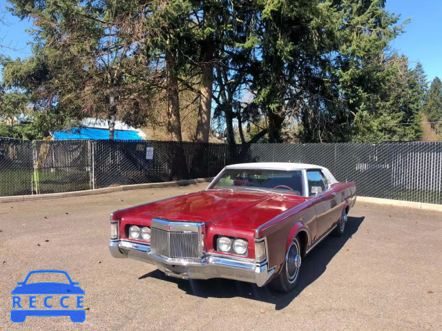 1969 LINCOLN CONTINENTL 9Y89A869770 зображення 1