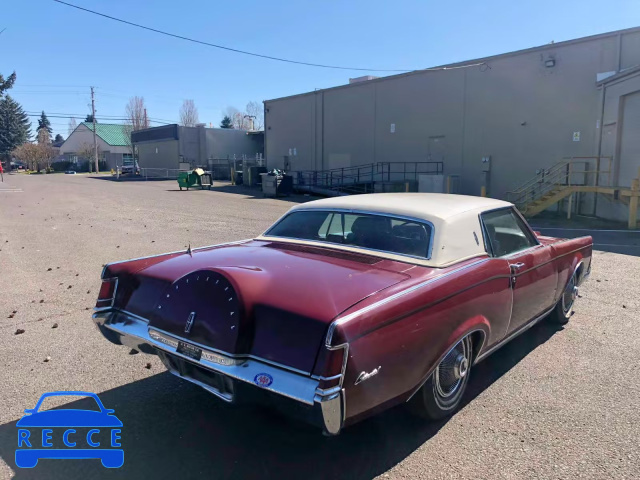 1969 LINCOLN CONTINENTL 9Y89A869770 зображення 3