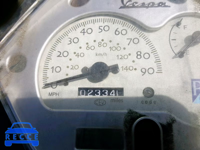 2007 VESPA LX 150 ZAPM448F175008397 image 7