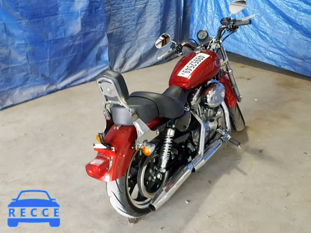 2012 HARLEY-DAVIDSON XL883 SUPE 1HD4CR217CC429950 зображення 3