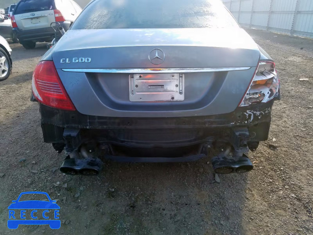 2008 MERCEDES-BENZ CL 600 WDDEJ76X98A019271 image 8