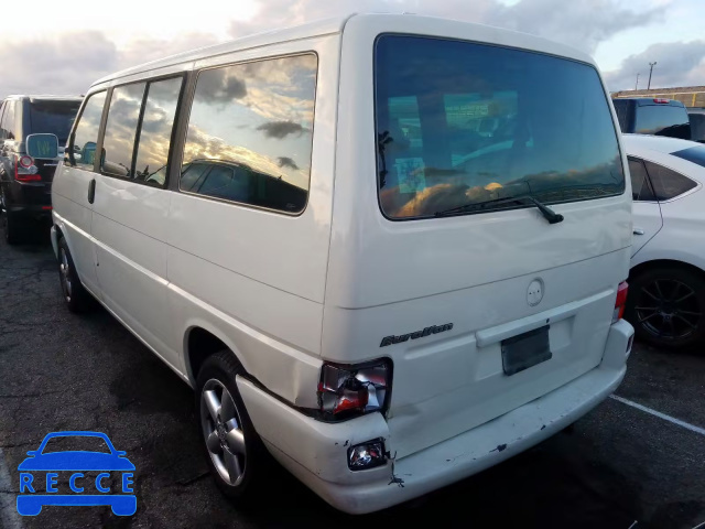 2001 VOLKSWAGEN EUROVAN GL WV2KB47051H156779 image 2