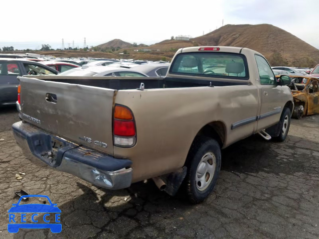 2004 TOYOTA TUNDRA SR5 5TBKT44114S456062 image 3