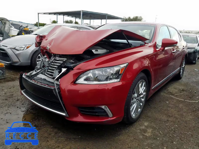 2014 LEXUS LS 460L JTHGL5EF3E5052649 зображення 1