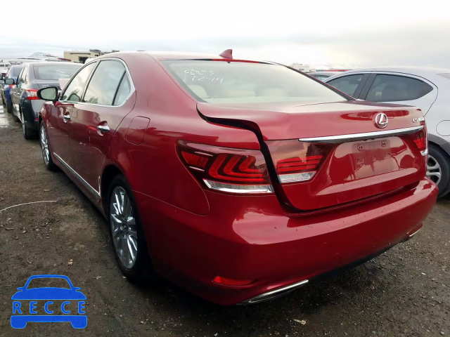 2014 LEXUS LS 460L JTHGL5EF3E5052649 зображення 2