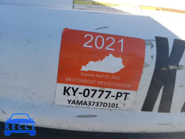 2001 YAMAHA WAVERUNNER YAMA3737D101 зображення 9