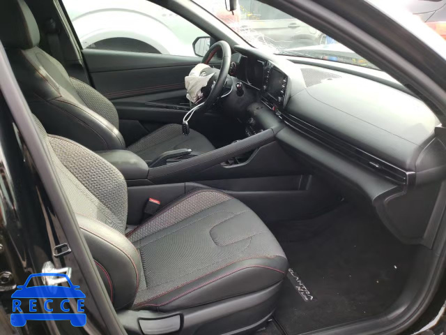2021 HYUNDAI ELANTRA N KMHLR4AF8MU107613 image 4