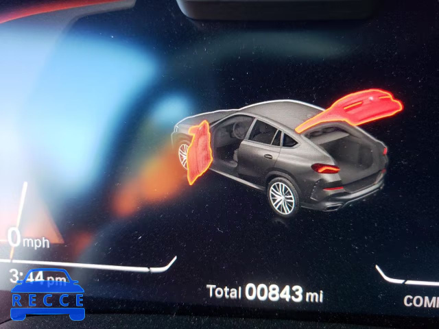 2022 BMW X6 XDRIVE4 5UXCY6C09N9K39200 image 7