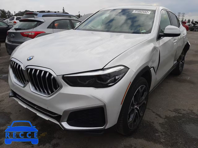 2022 BMW X6 XDRIVE4 5UXCY6C04N9K22613 image 1