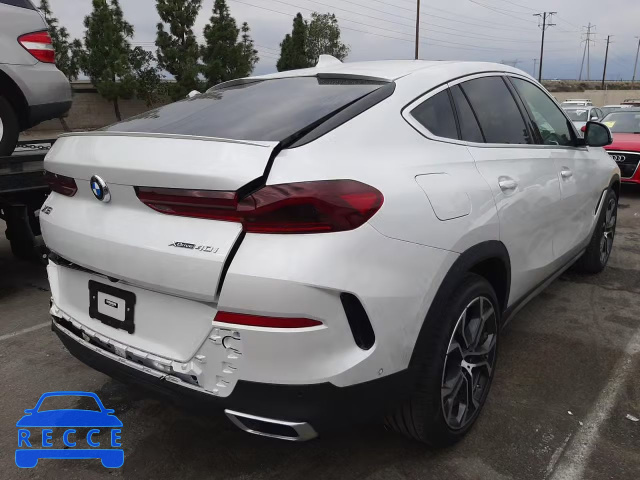 2022 BMW X6 XDRIVE4 5UXCY6C04N9K22613 image 3