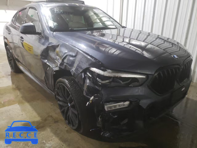 2021 BMW X6 XDRIVE4 5UXCY6C01M9G25174 image 0