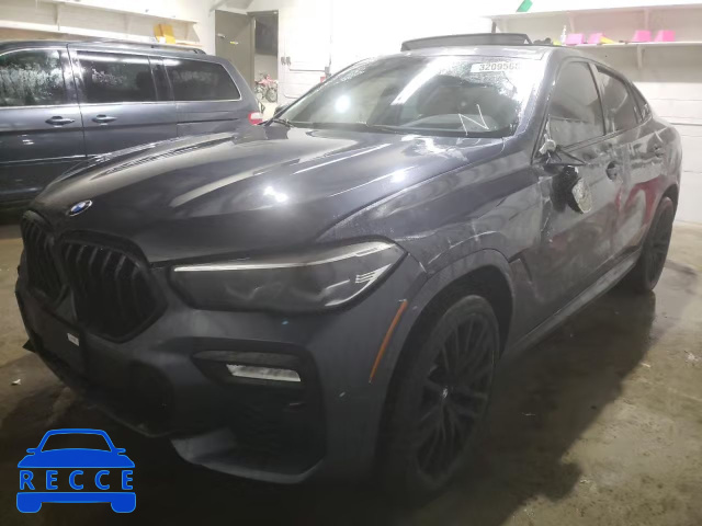 2021 BMW X6 XDRIVE4 5UXCY6C01M9G25174 image 1