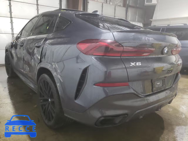 2021 BMW X6 XDRIVE4 5UXCY6C01M9G25174 image 2
