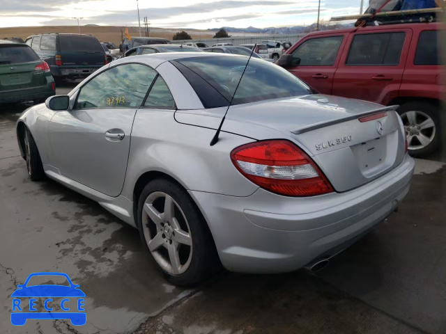 2008 MERCEDES-BENZ SLK 350 WDBWK56F78F172983 image 2