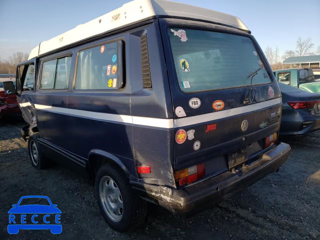 1991 VOLKSWAGEN VANAGON BU WV2YB0259MH006376 зображення 2