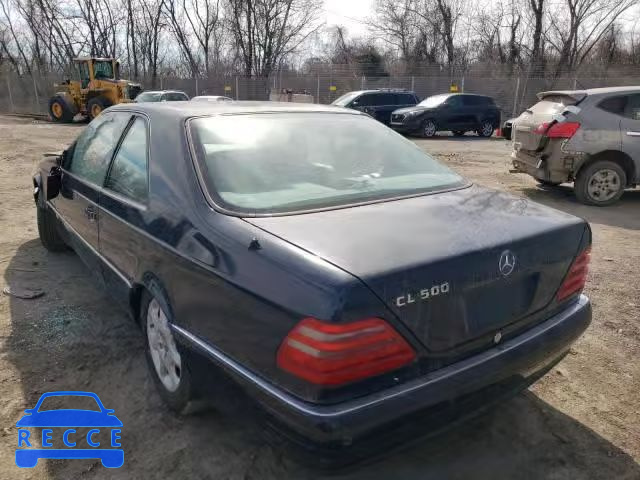 1999 MERCEDES-BENZ CL 500 WDBGA70G2XA424624 image 2