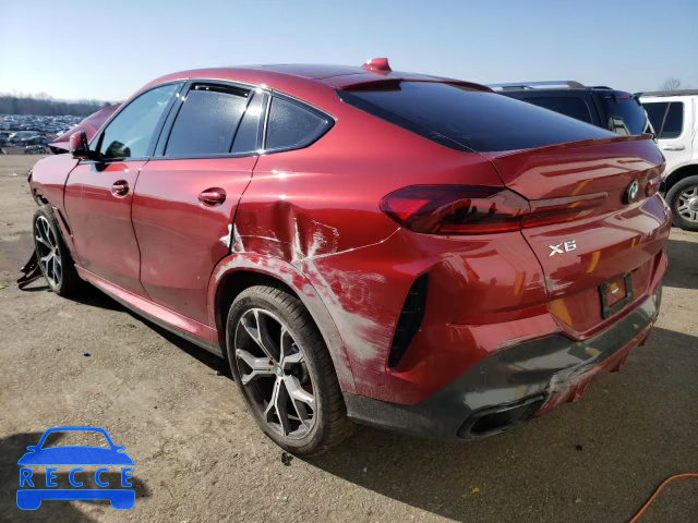 2022 BMW X6 XDRIVE4 5UXCY6C04N9J59027 image 2