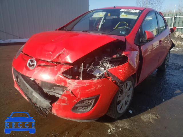 2011 MAZDA 2 JM1DE1HZ6B0129777 зображення 1