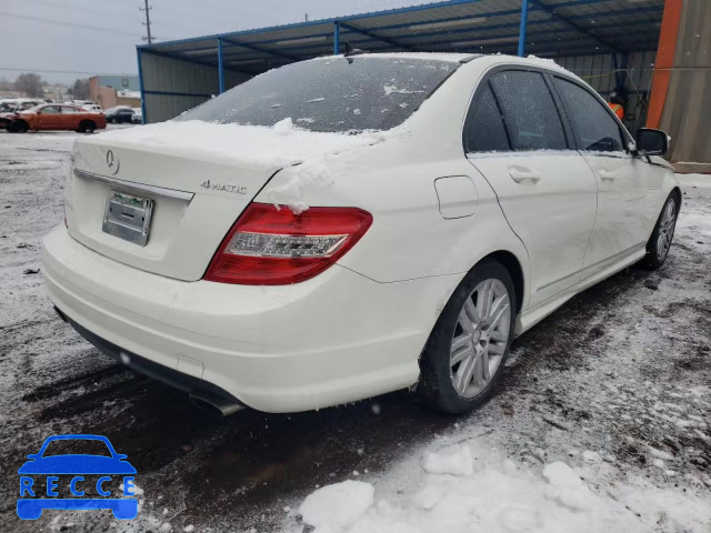 2009 MERCEDES-BENZ C CLASS WDDGF81X29R084828 image 3