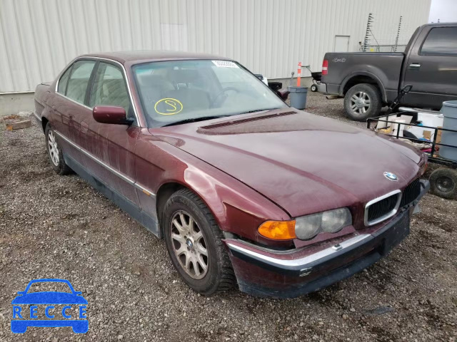 1999 BMW 740 I AUTO WBAGG8336XDN74522 image 0
