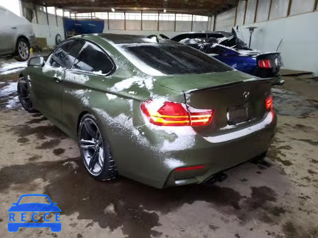2016 BMW M4 WBS3R9C59GK339040 зображення 2